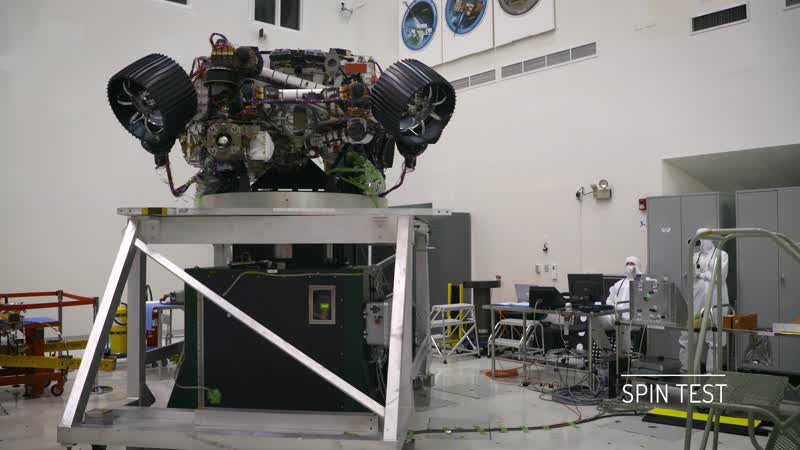 Shake, Rattle and Roll: Testing NASA’s Mars 2020 Perseverance Rover